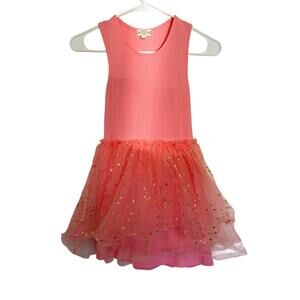 EGG NEW YORK Tulle Star Print Dress